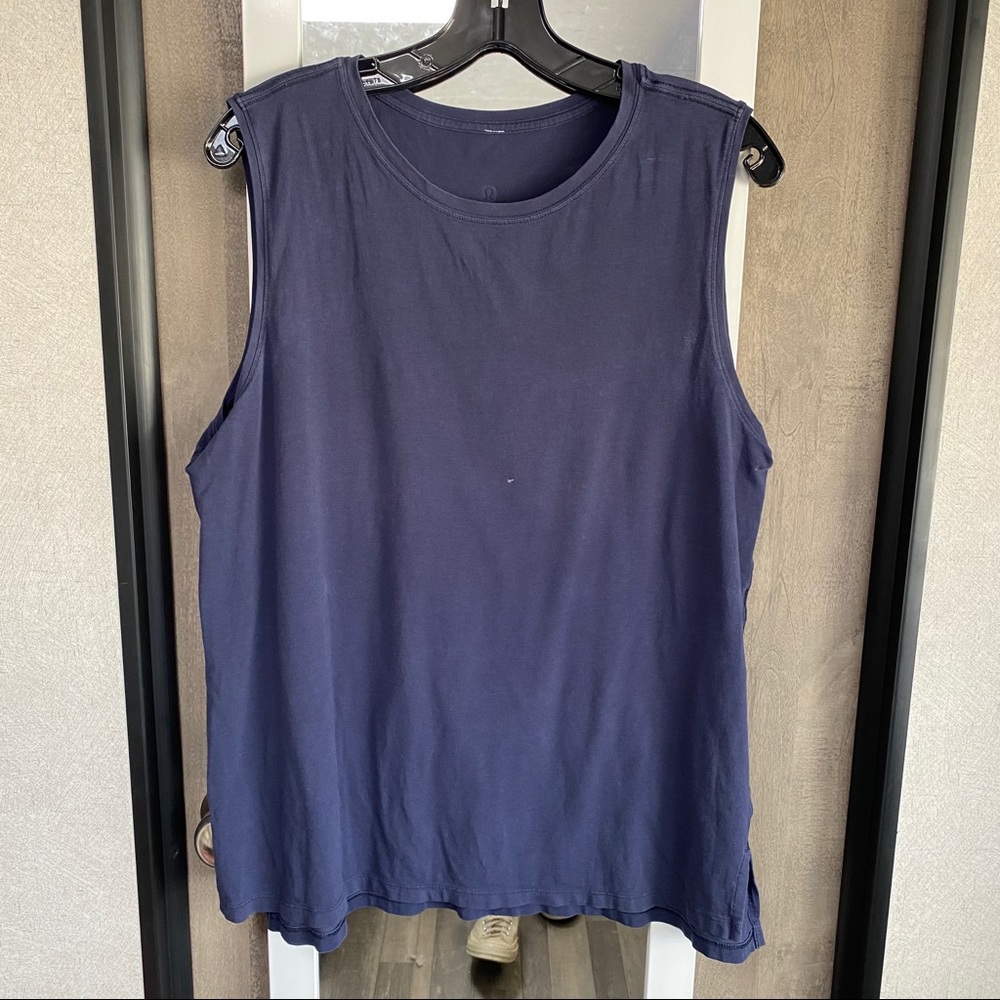 lululemon athletica Navy Tank Top